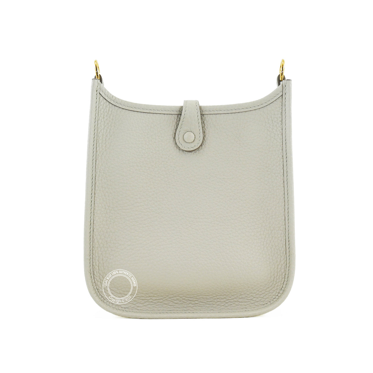 Hermès Evelyne 16cm Beton Clemence GHW