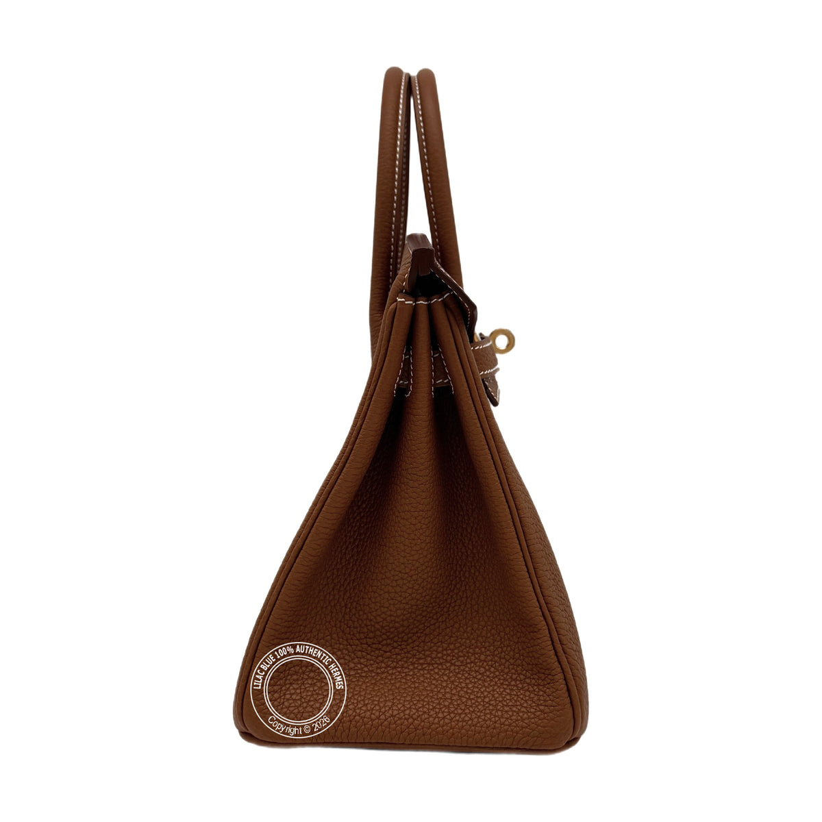 Hermès Birkin 25 Gold Togo Gold Hardware — view 4
