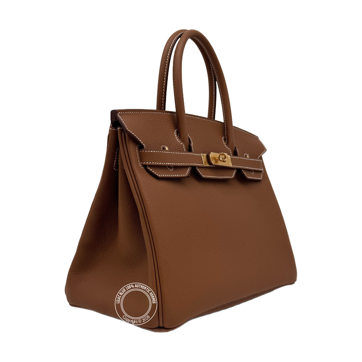 Hermès Birkin 30 Gold Togo Gold Hardware — view 4