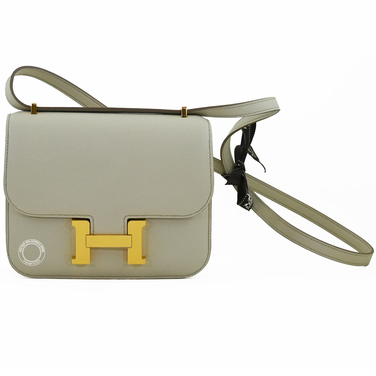 Hermès Constance 18cm Beton Swift GHW