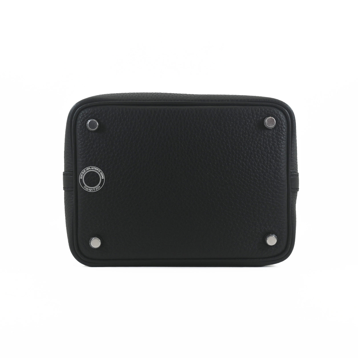 Hermès Picotin 18cm Black Clemence PHW
