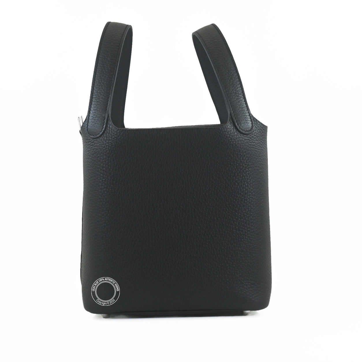 Hermès Picotin 18cm Black Clemence PHW