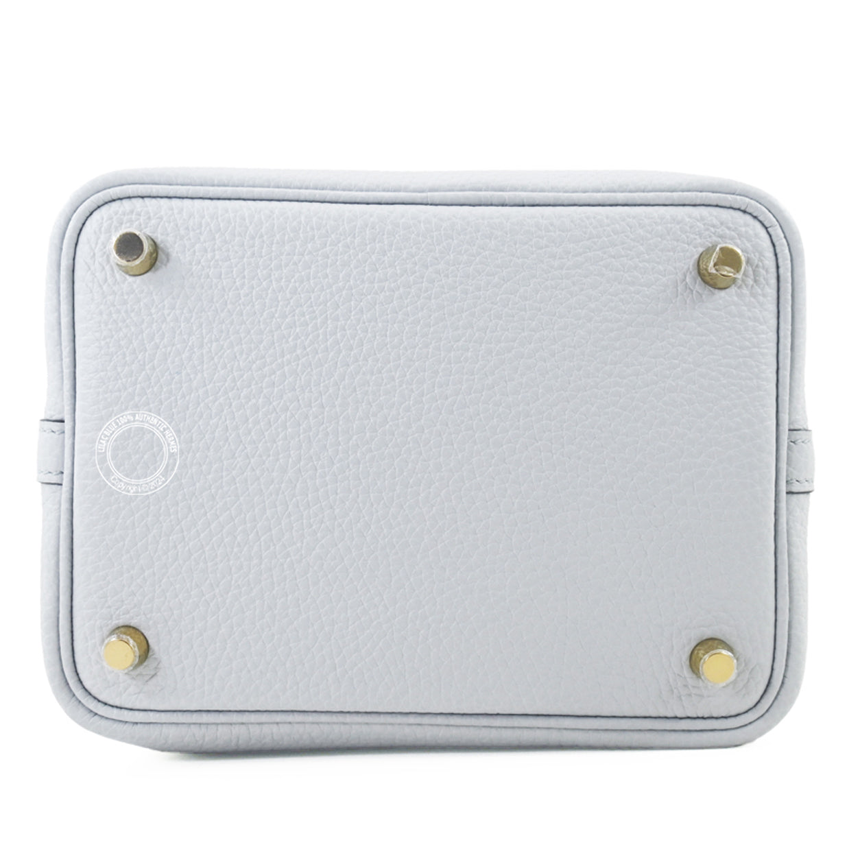 Hermès Picotin 18cm Bleu Pale Clemence GHW