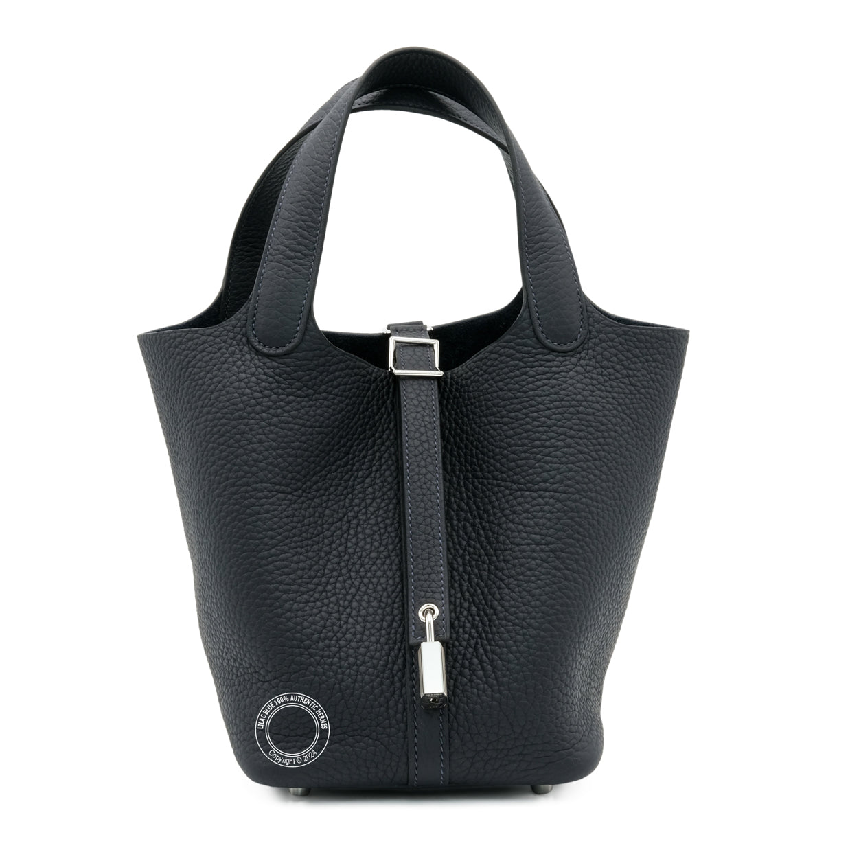 Hermès Picotin 18cm Caban Clemence PHW