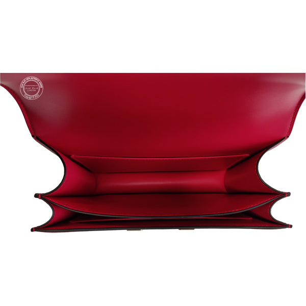 Hermès Constance 18cm Framboise Chevre GHW