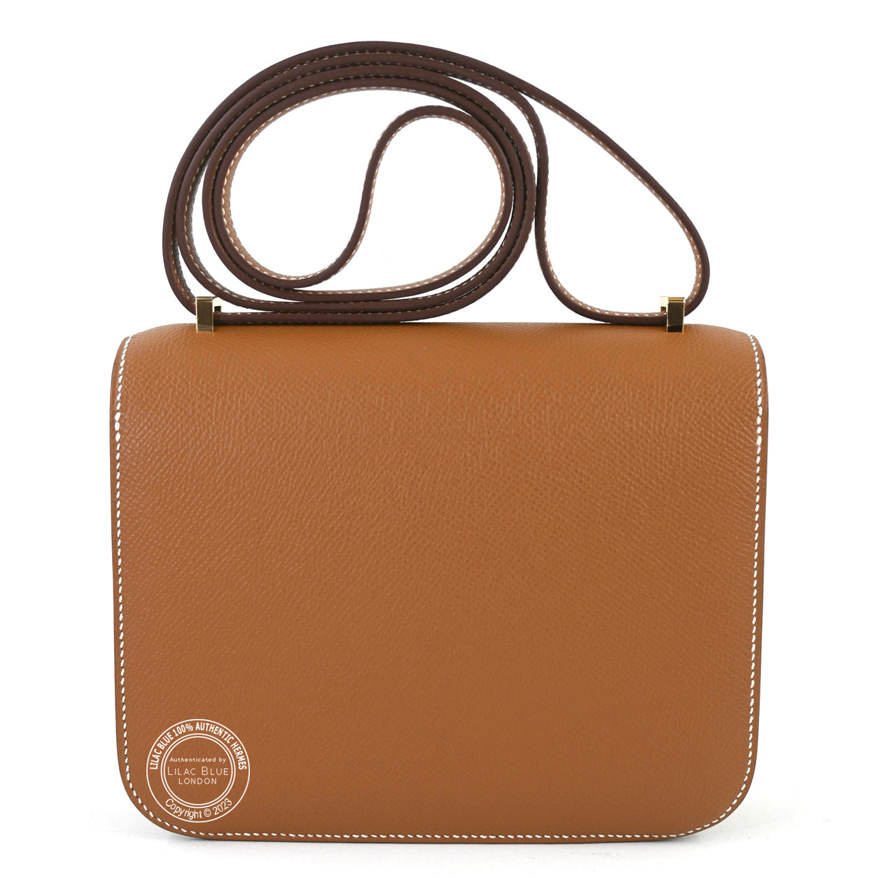 Hermès Constance 18cm Gold Epsom GHW