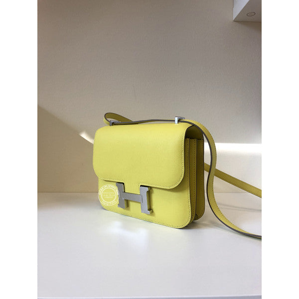Hermès Constance 18cm Lime Swift PHW