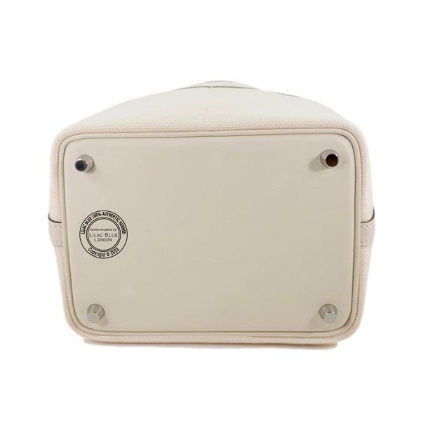 Hermès Picotin 18cm Nata Cargo Toile/Swift PHW