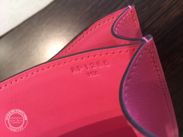 Hermès Constance 18cm Rose Azalee Swift PHW