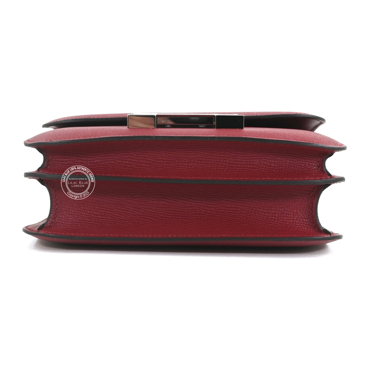 Hermes Constance 18cm Rouge Grenat Epsom PHW