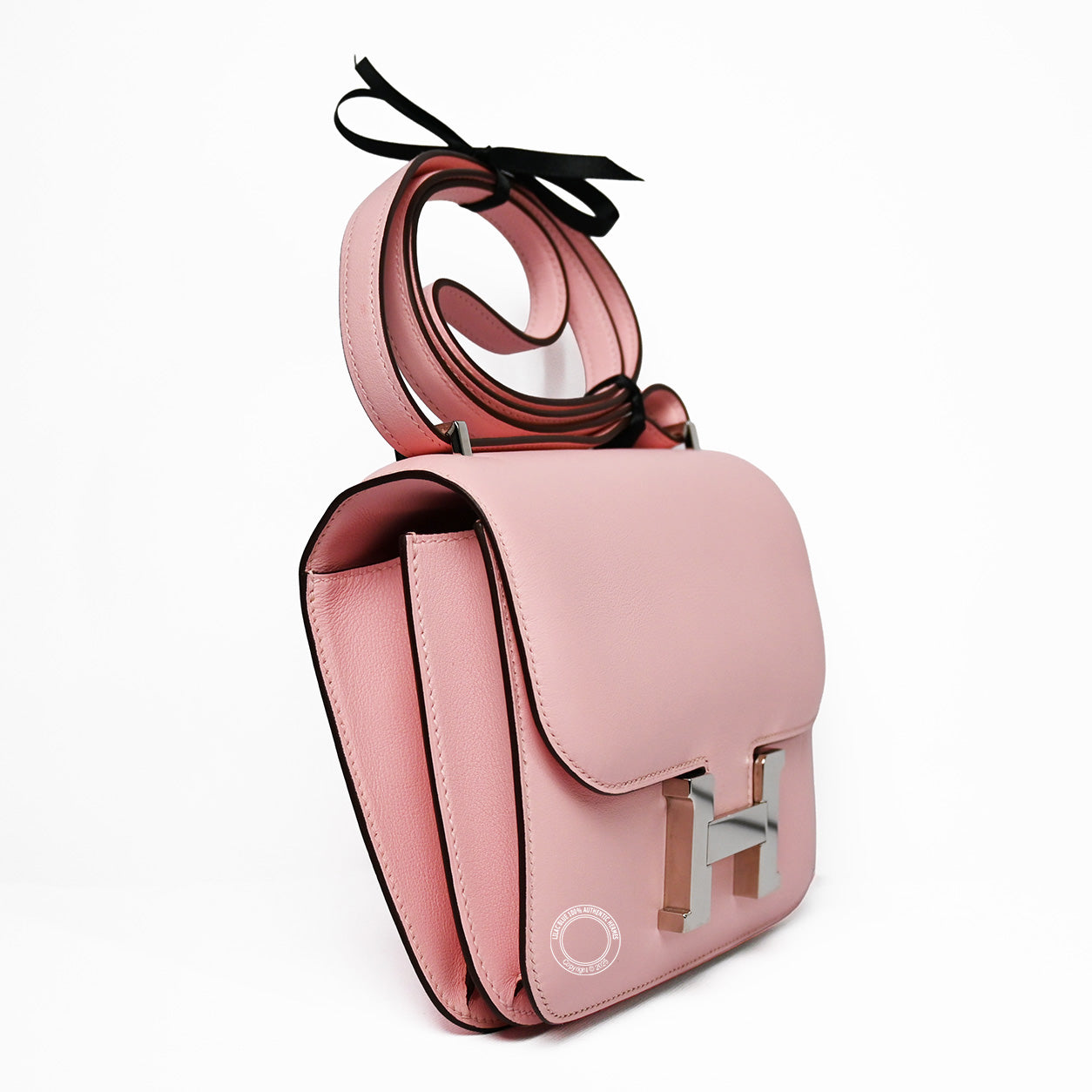 Hermès Constance 18cm Rose Sakura Swift PHW