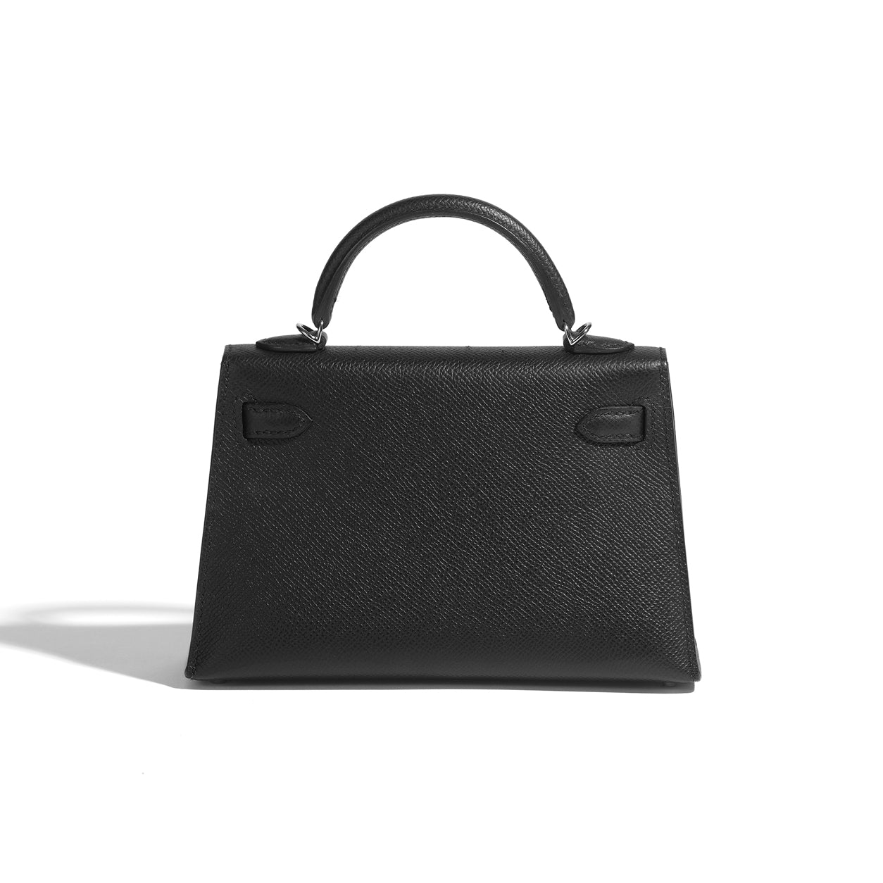 Hermès Kelly 20cm Black Epsom PHW