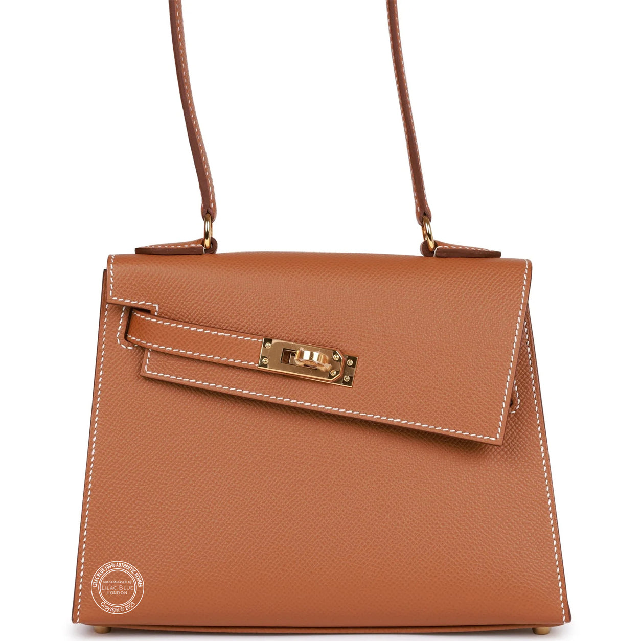 Hermès Kelly 20cm Gold Desordre Epsom GHW