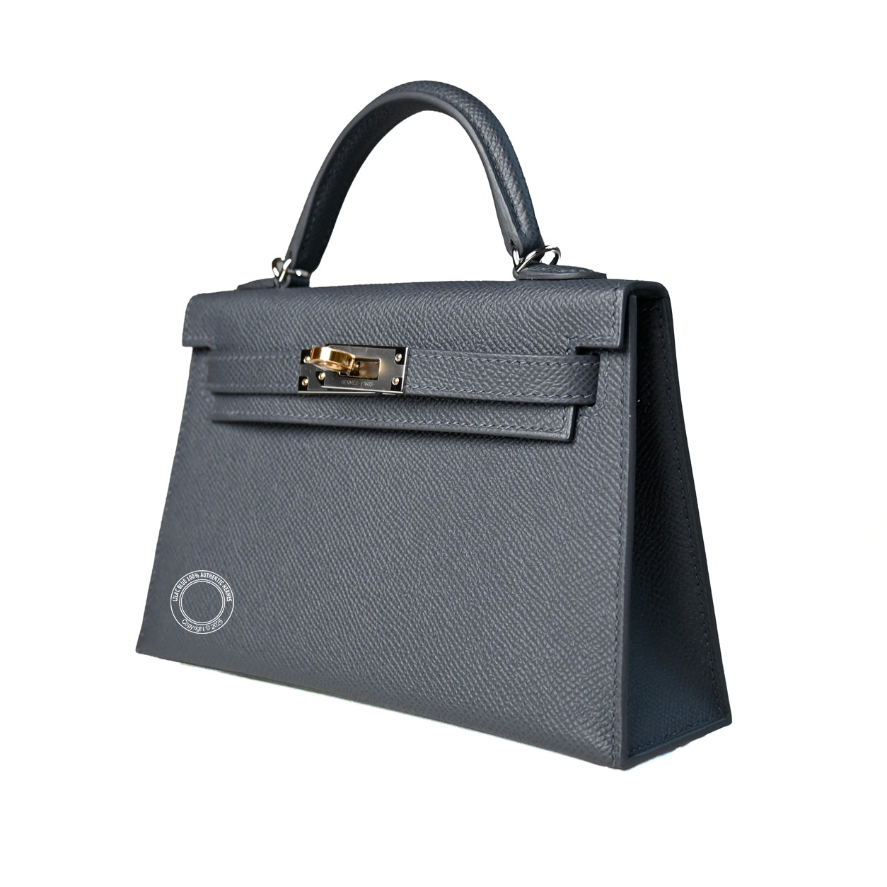 Hermès Kelly 20cm Ardoise Epsom EHW