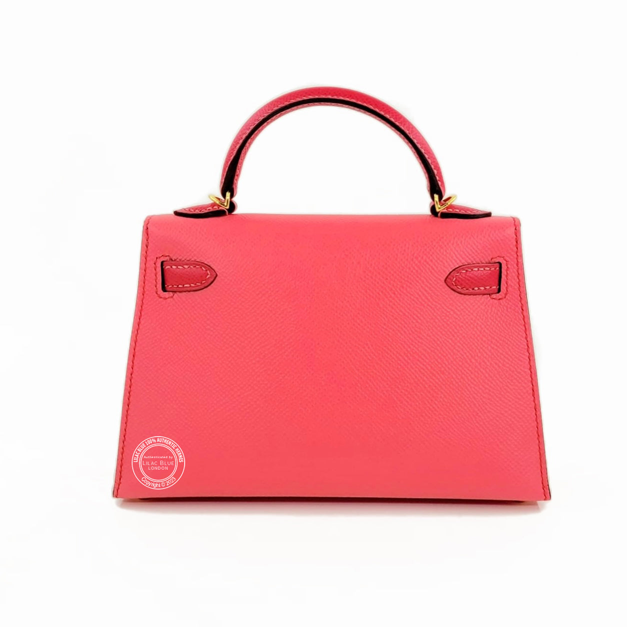 Hermès Kelly 20cm Rose Azalee/Rose Mexico HSS Epsom GHW
