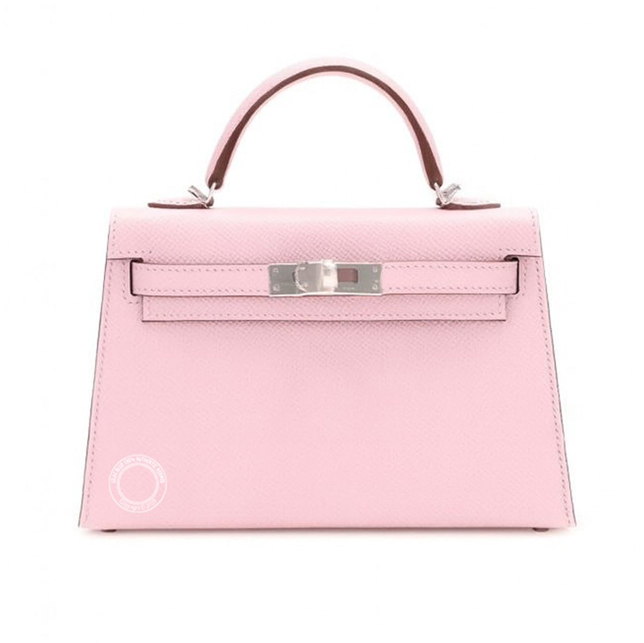 Hermès Kelly 20cm Mauve Sylvestre Epsom PHW
