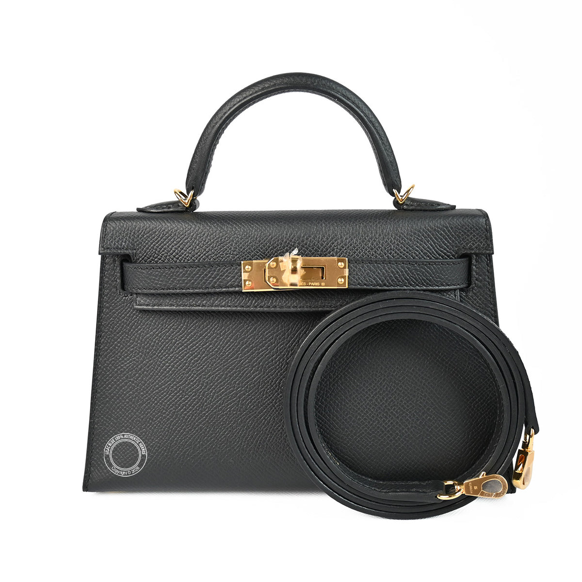 Hermès Kelly 20cm Black/Rouge Casaque HSS Epsom GHW