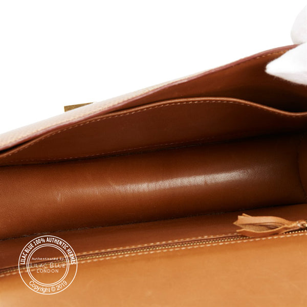 Hermès Constance 23cm Sesame Lizard GHW - Vintage