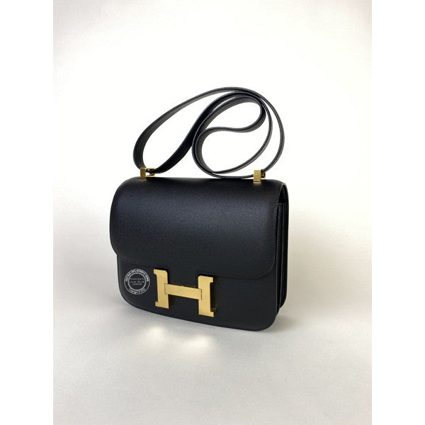 Hermès Constance 24cm Black Monsieur GHW