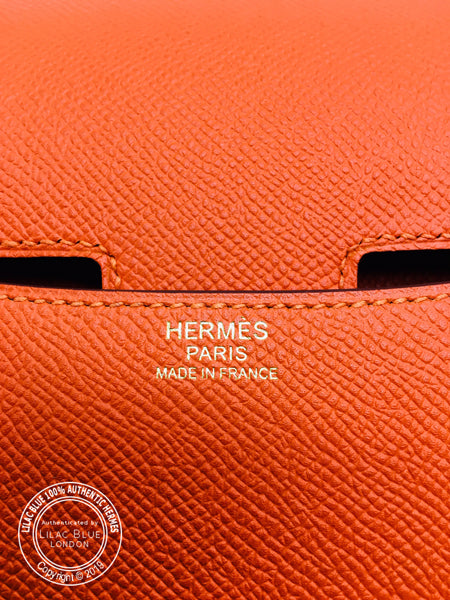 Hermès Constance 24cm Feu Epsom GHW - Nearly New