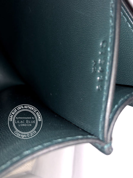 Hermès Constance 24cm Vert Cypress Epsom GHW