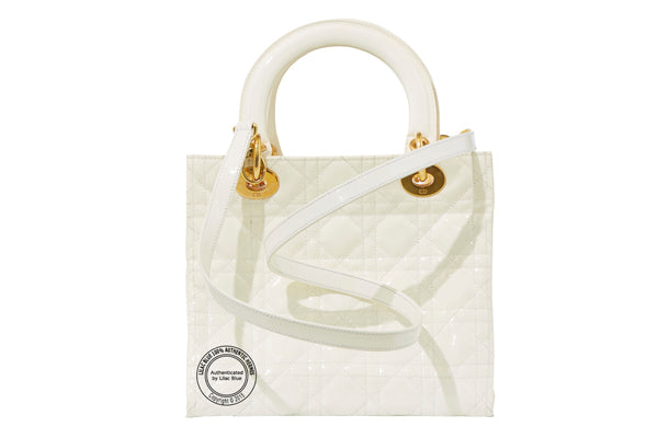 24cm White Lady Dior. Preloved