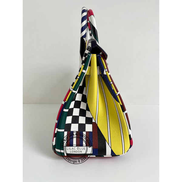 Hermès Birkin 25cm One Two Three & Away Swift PHW