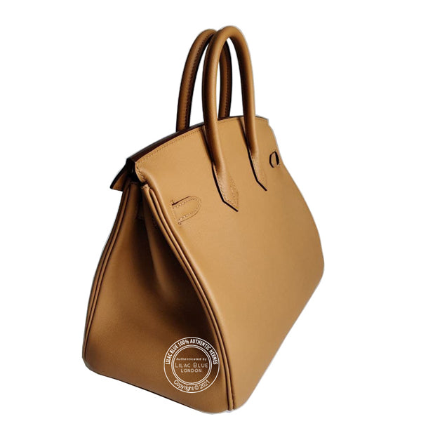 Hermès Birkin 25cm Biscuit In & Out Limited Edition Swift PHW