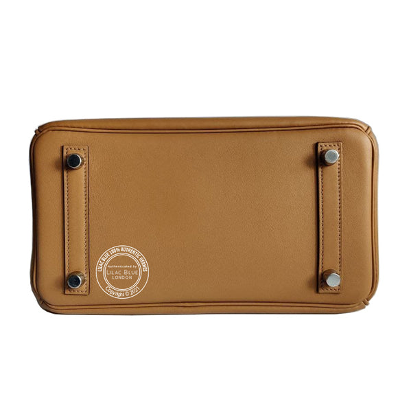 Hermès Birkin 25cm Biscuit In & Out Limited Edition Swift PHW