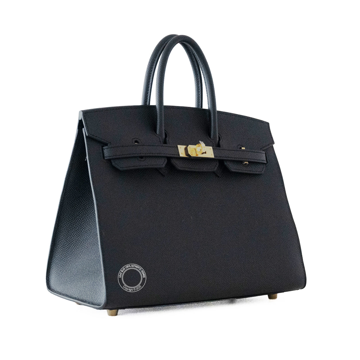 Hermès Birkin 25cm Black Epsom Sellier GHW