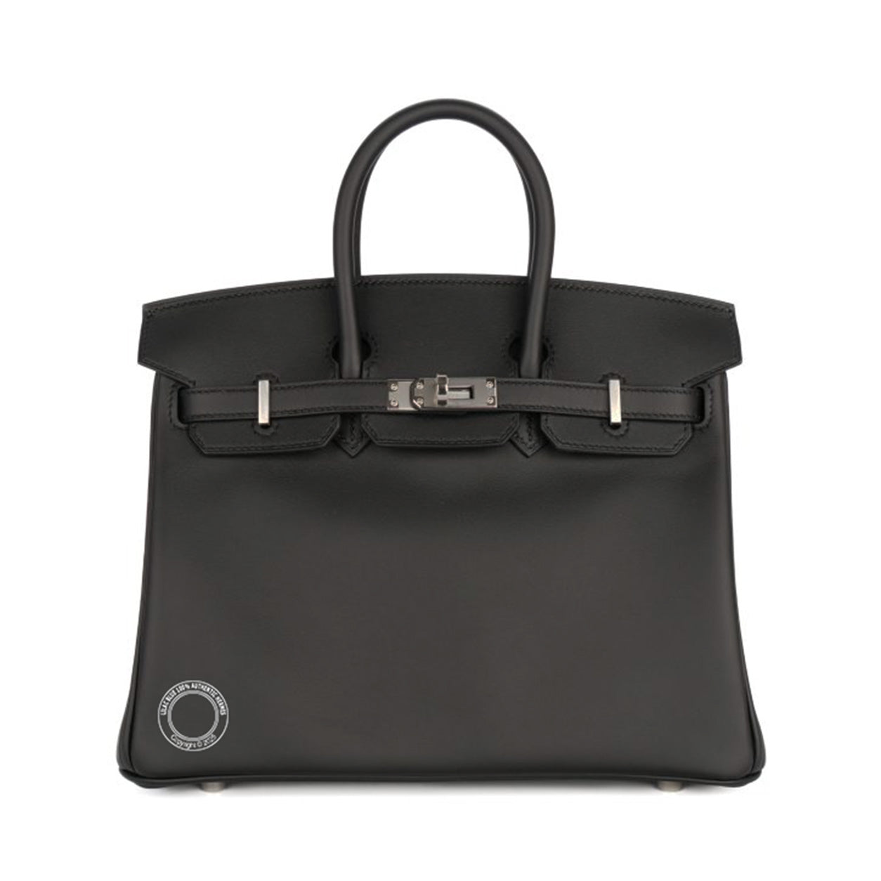 Hermes Birkin 25cm Black Swift PHW