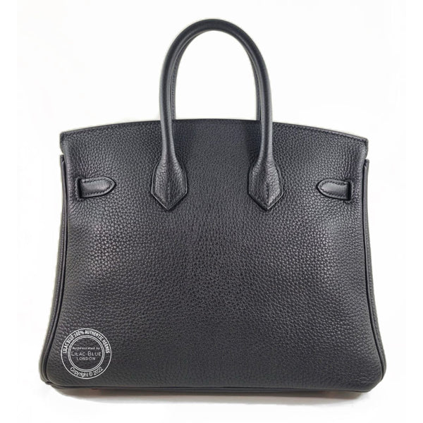 Hermès Birkin 25cm Black Togo GHW - Preloved