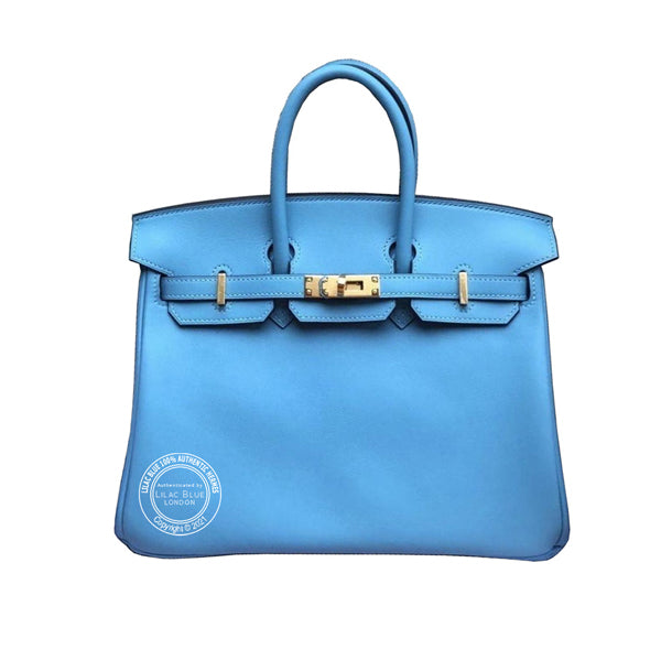 Hermès Birkin 25cm Bleu du Nord Swift GHW