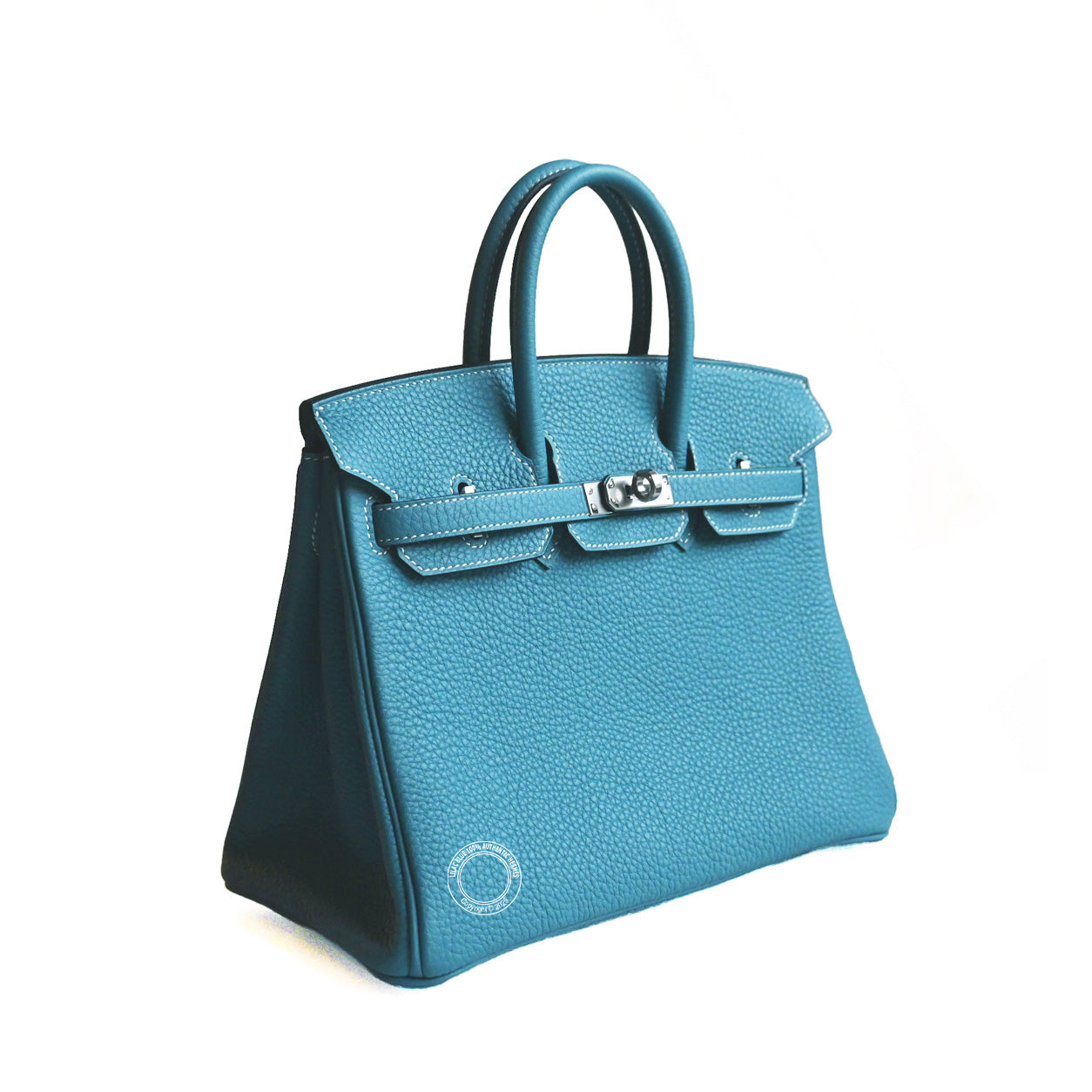 Hermes Birkin 25cm Blue Jean Togo PHW
