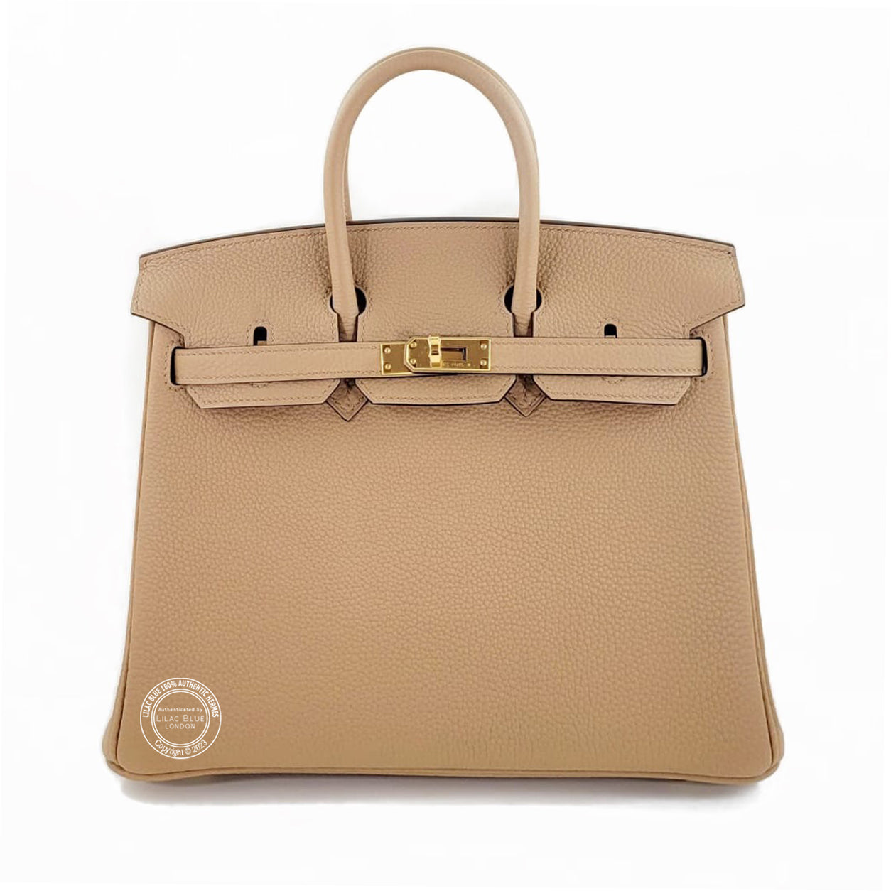 Hermès Birkin 25cm Chai Togo GHW