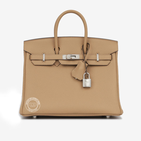 Hermès Birkin 25cm Chai Togo PHW