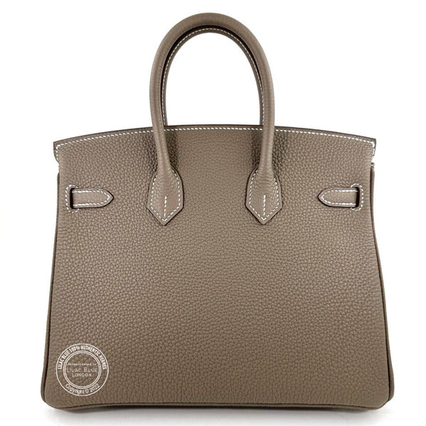 Hermès Birkin 25cm Etoupe Togo PHW