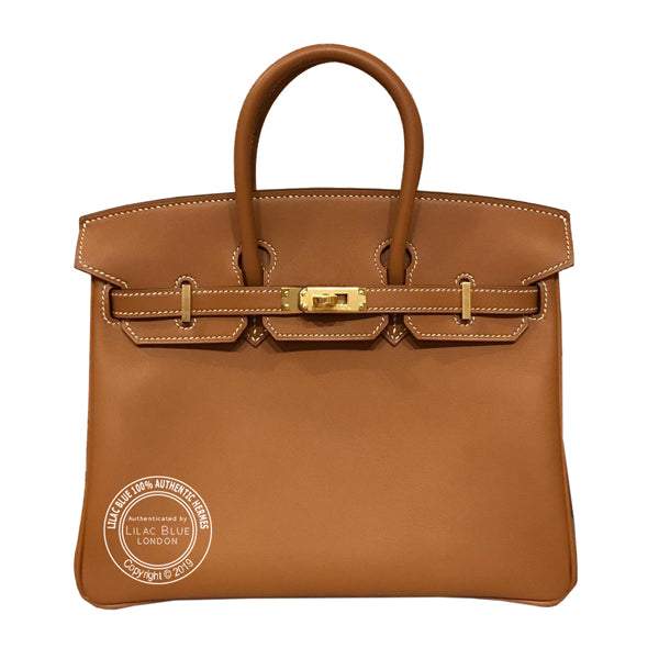 Hermès Birkin 25cm Gold Jonathan GHW