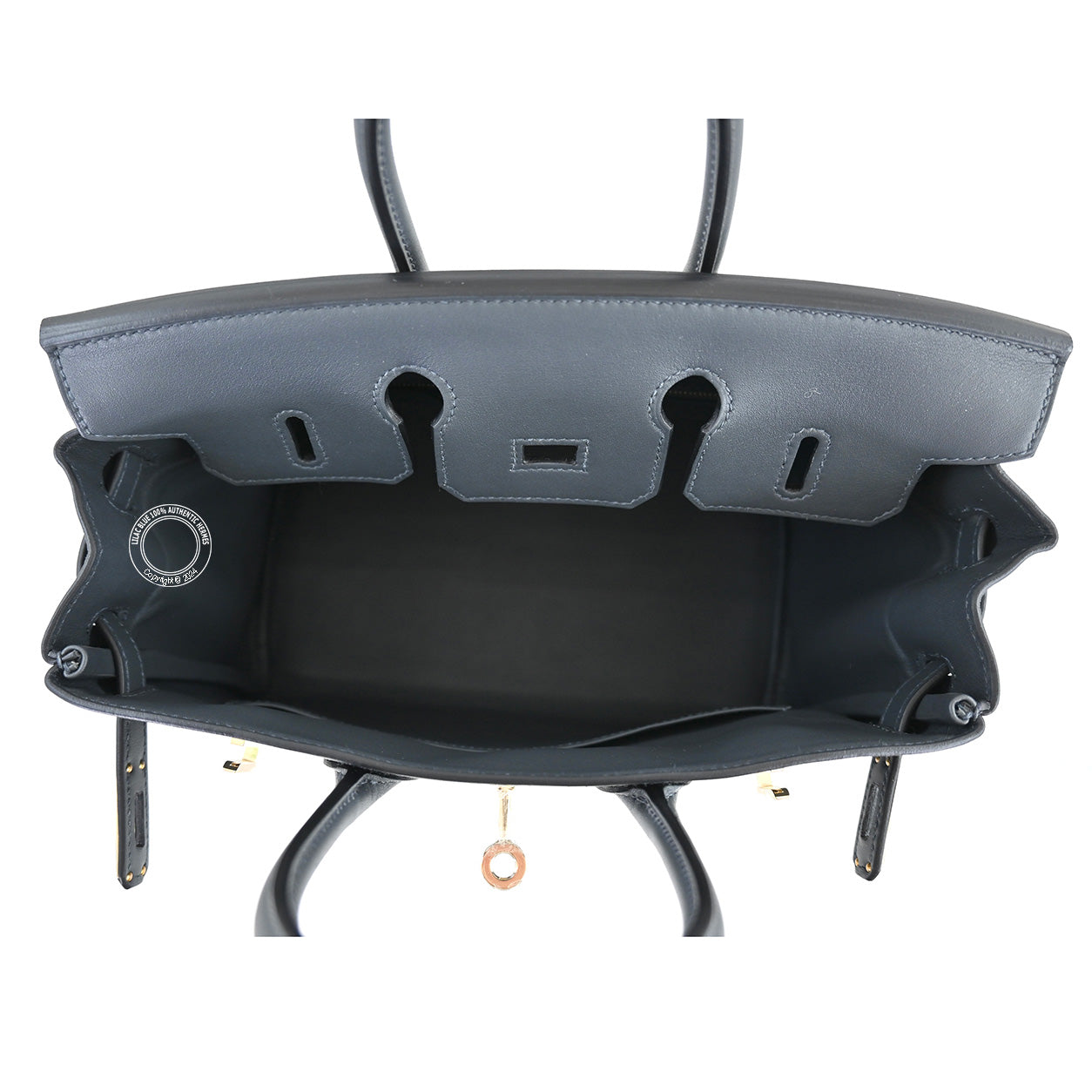 Hermès Birkin 25cm Gris Misty Toile H/Swift PBHW