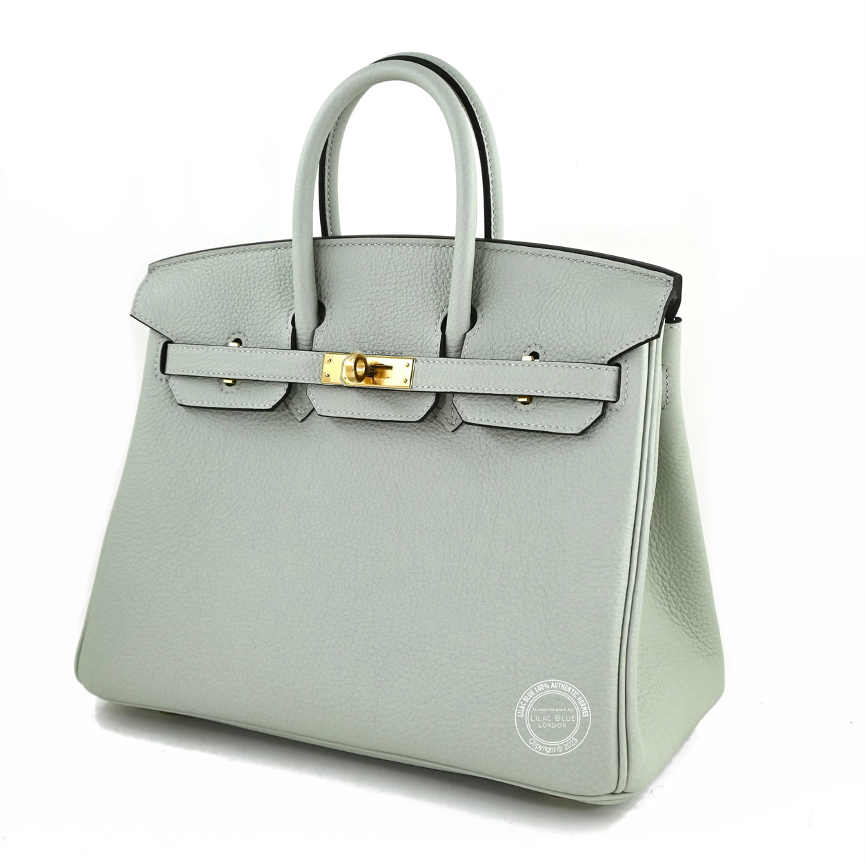 Hermès Birkin 25cm Gris Neve Togo GHW