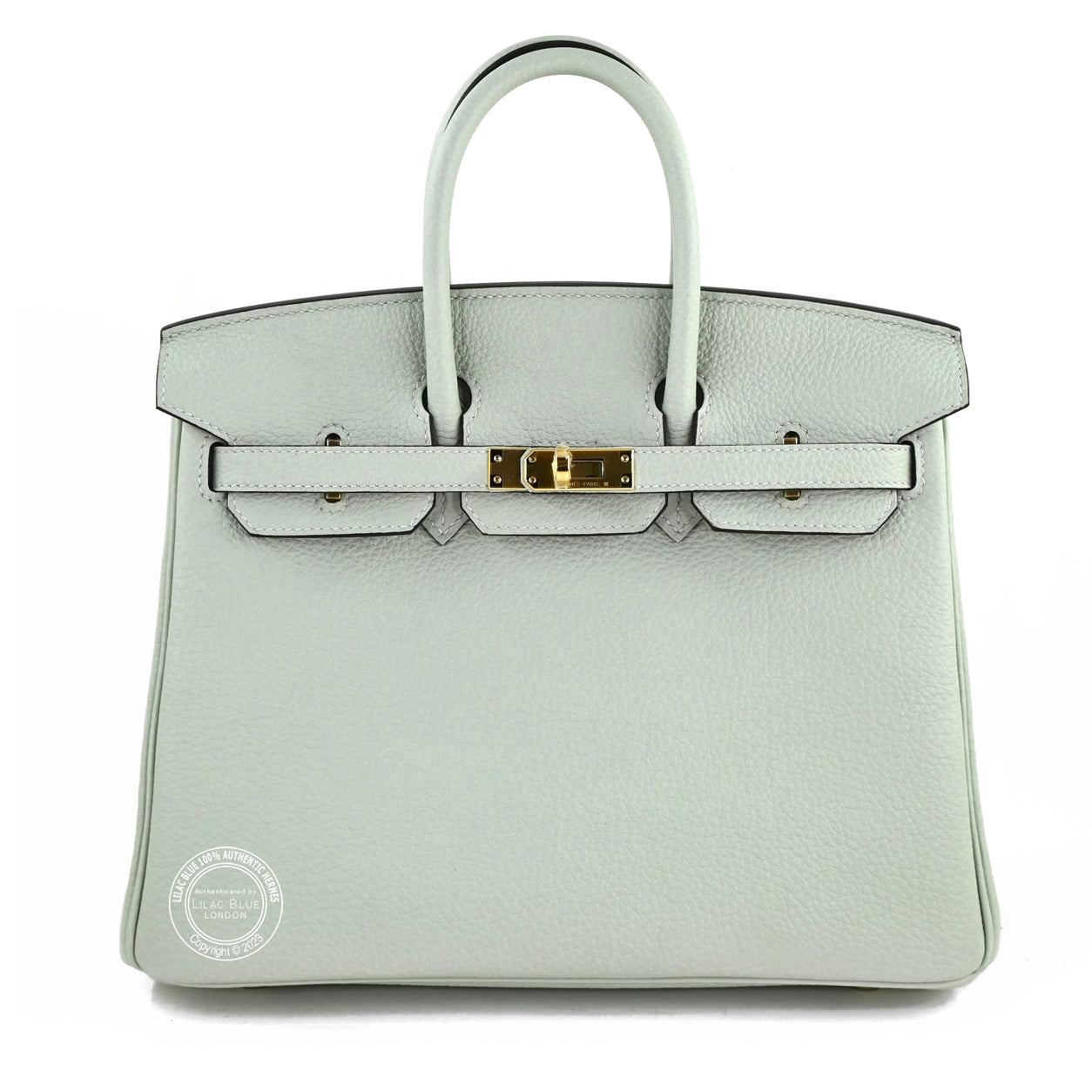 Hermès Birkin 25cm Gris Neve Togo GHW