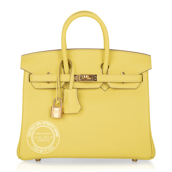 Hermès Birkin 25cm Lime Swift GHW