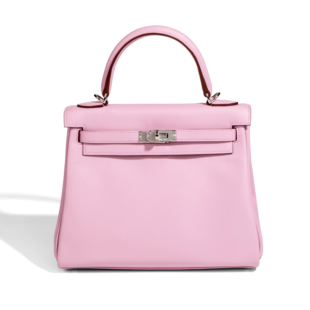 Hermès Kelly 25cm Mauve Sylvestre Swift PHW