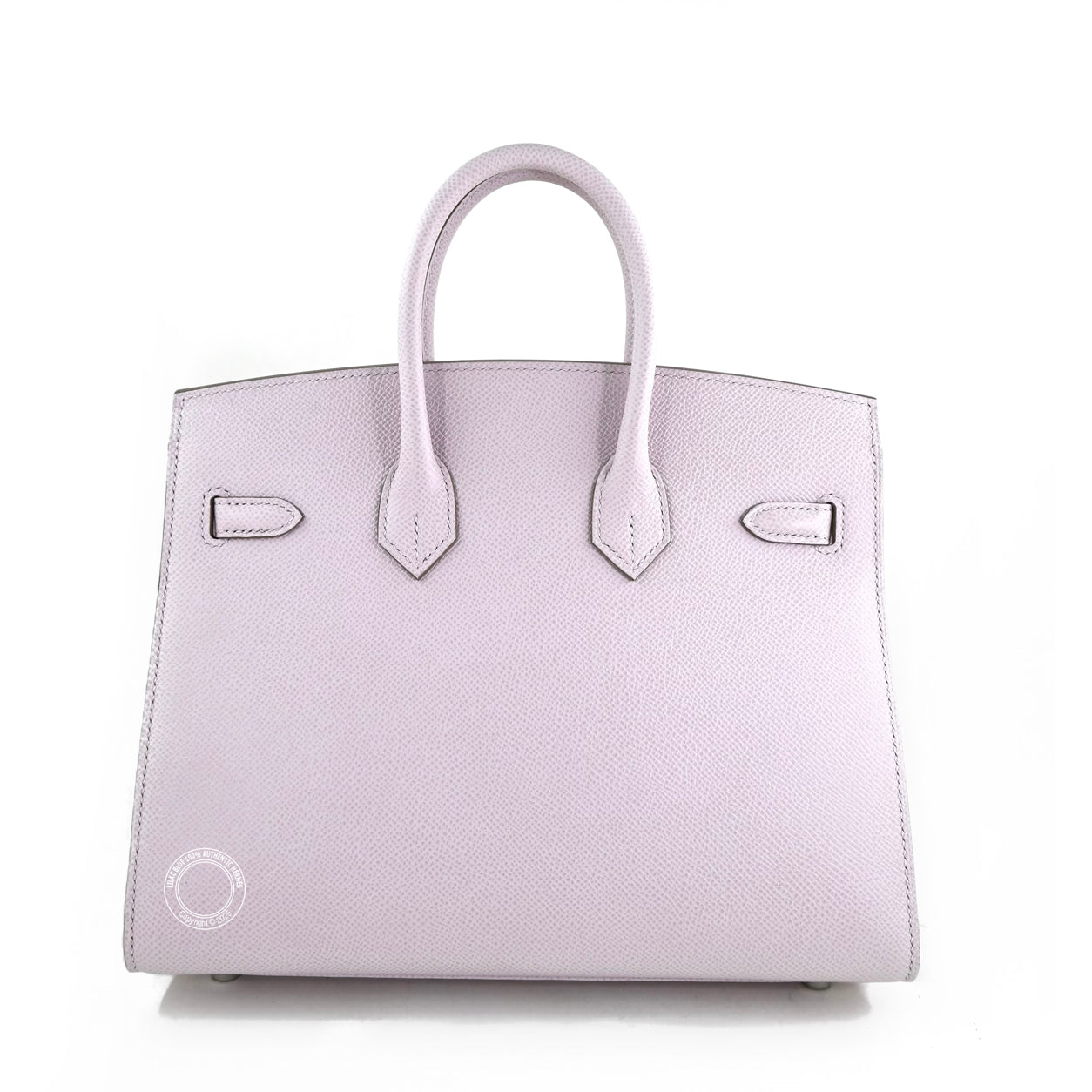 Hermes Birkin 25cm Mauve Pale Sellier Epsom PHW