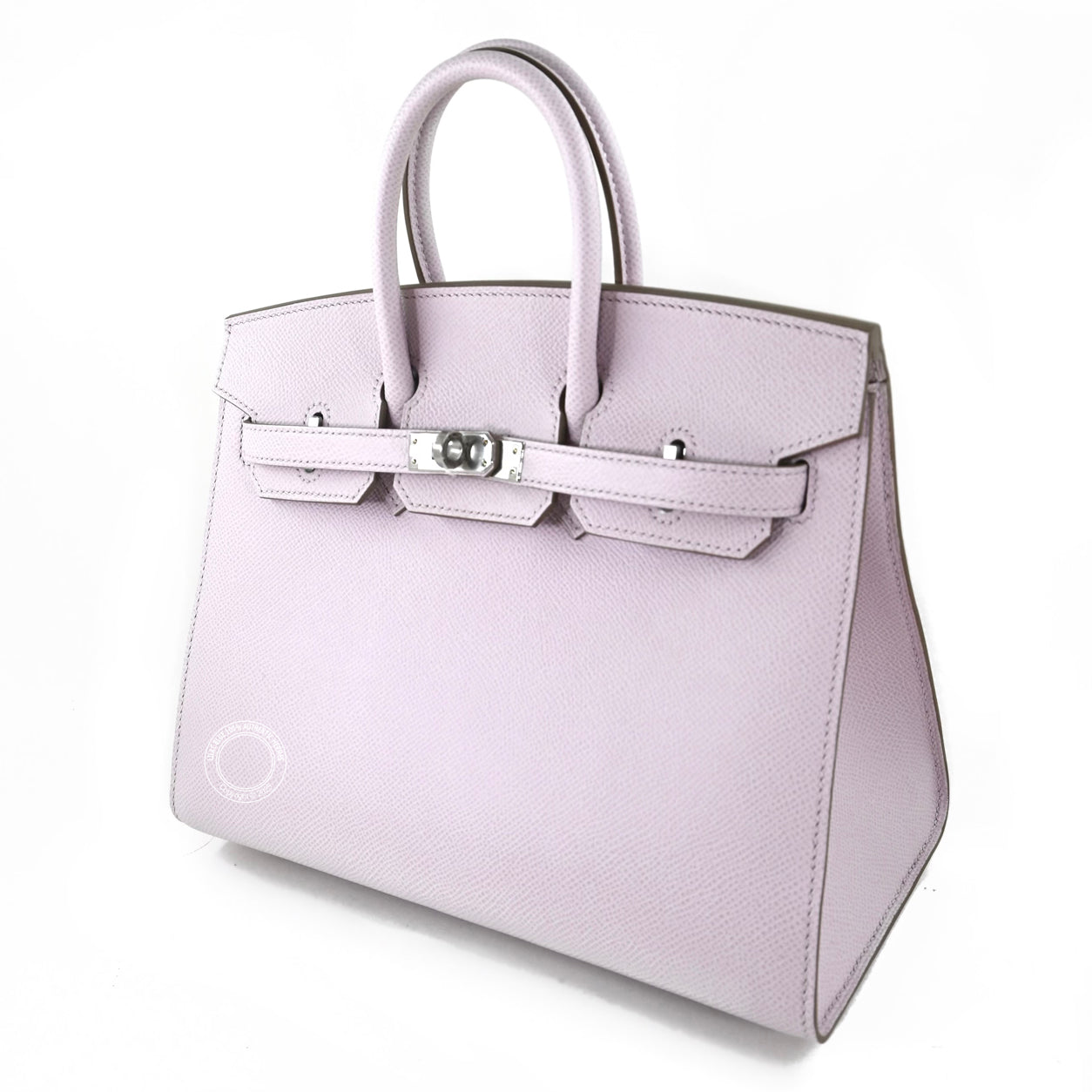 Hermes Birkin 25cm Mauve Pale Sellier Epsom PHW