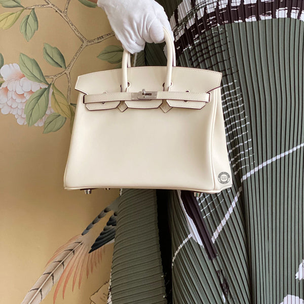 Hermès Birkin 25cm Nata Swift PHW