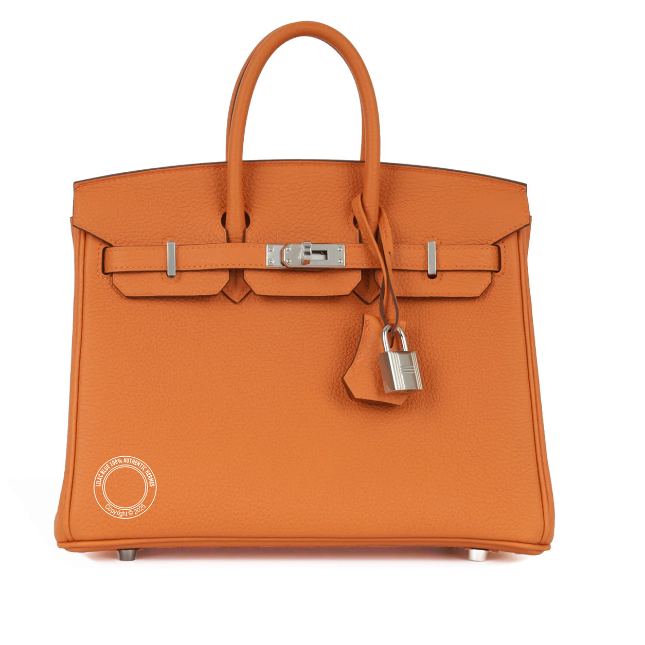 Hermès Birkin 25cm Orange Togo PHW