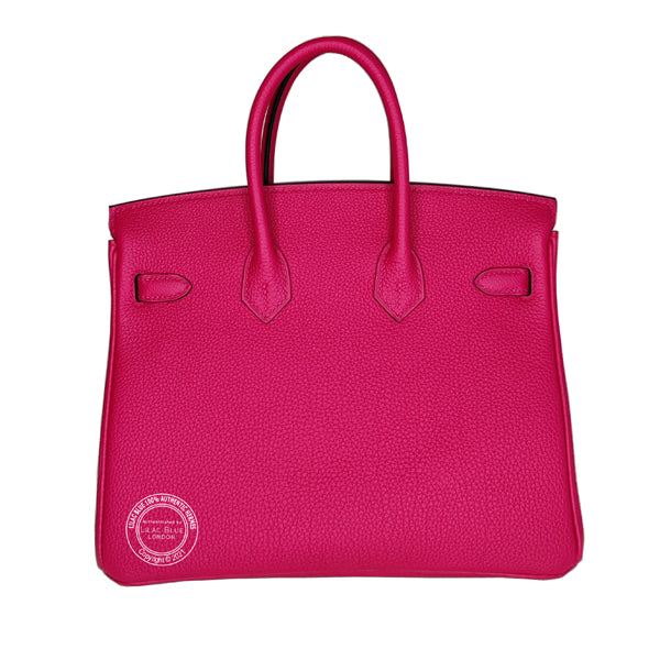 Hermes Birkin 25cm Rose Mexico Togo PHW