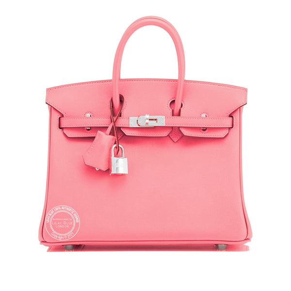 Hermès Birkin 25cm Rose d'Ete Swift PHW