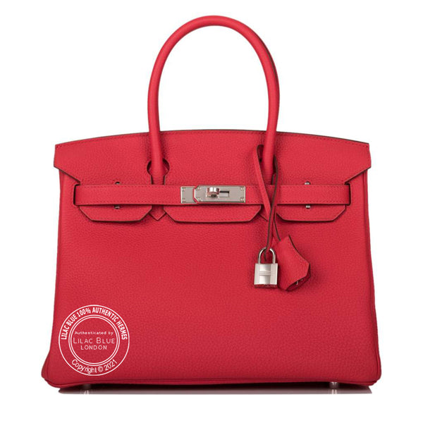 Hermès Birkin 25cm Rouge de Coeur Togo PHW